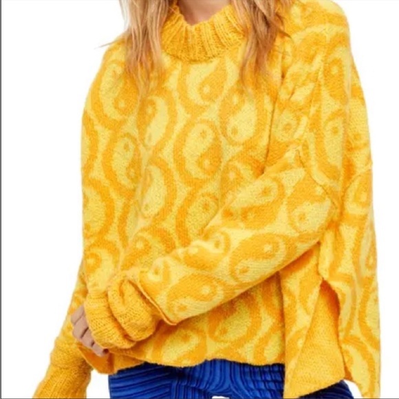 Free People Yin Yang Oversized Sweater 